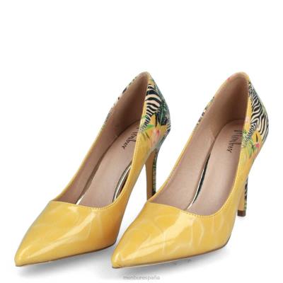 Menbur mujer alvi 204L3364 zapato casual elegante amarillo