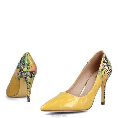 Menbur mujer alvi 204L3364 zapato casual elegante amarillo