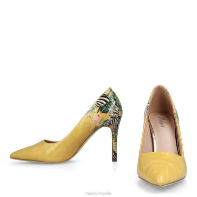 Menbur mujer alvi 204L3364 zapato casual elegante amarillo