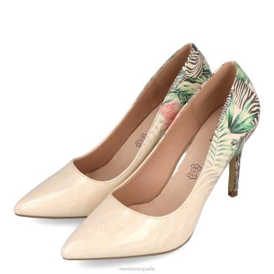 Menbur mujer alvi 204L385 zapato casual elegante blanco