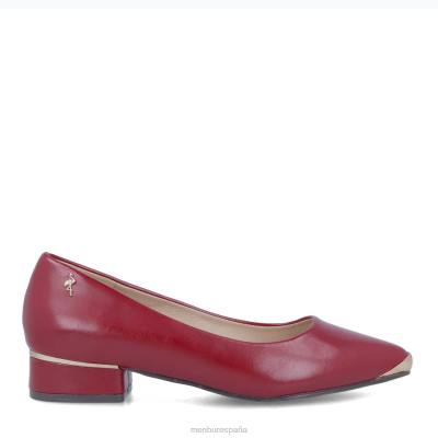 Menbur mujer alzi 204L3384 zapato casual elegante rojo