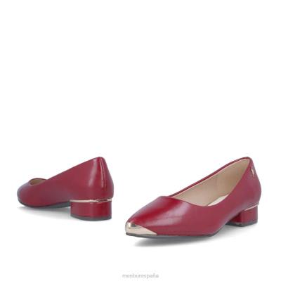 Menbur mujer alzi 204L3384 zapato casual elegante rojo