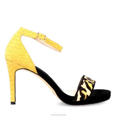 Menbur mujer amalfi 204L3585 zapato casual elegante amarillo