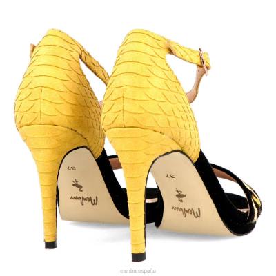 Menbur mujer amalfi 204L3585 zapato casual elegante amarillo