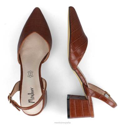 Menbur mujer anela 204L231 zapato casual elegante marrón