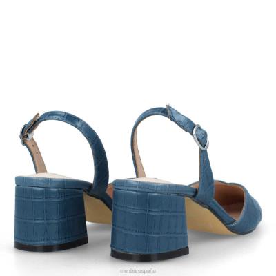 Menbur mujer anela 204L3067 zapato casual elegante azul medio