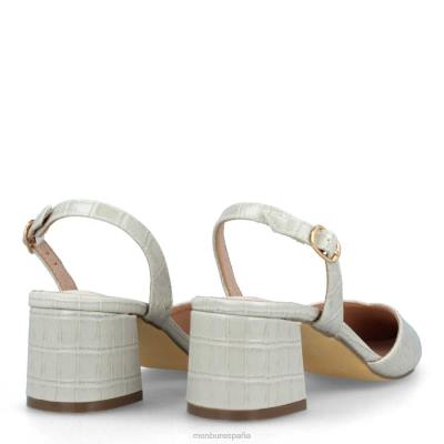 Menbur mujer anela 204L3069 zapato casual elegante blanco