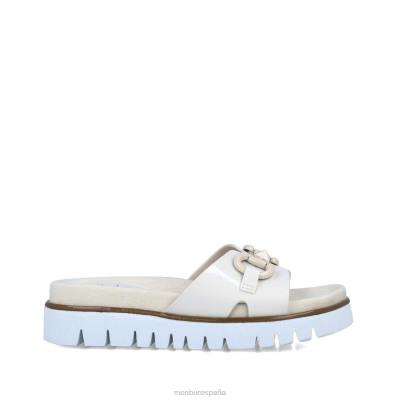 Menbur mujer antares 204L177 zapato casual elegante blanco