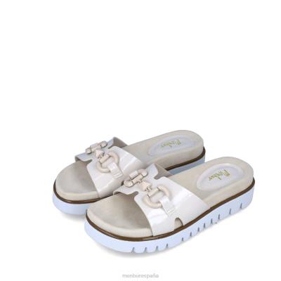 Menbur mujer antares 204L177 zapato casual elegante blanco