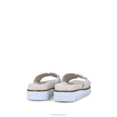 Menbur mujer antares 204L177 zapato casual elegante blanco