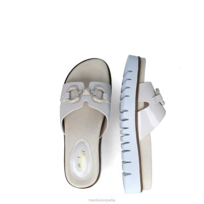 Menbur mujer antares 204L177 zapato casual elegante blanco