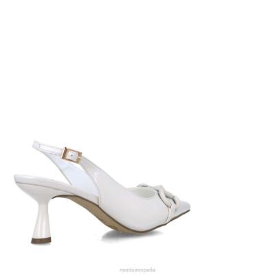 Menbur mujer antares 204L200 zapato casual elegante blanco