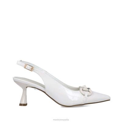 Menbur mujer antares 204L200 zapato casual elegante blanco