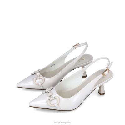 Menbur mujer antares 204L200 zapato casual elegante blanco