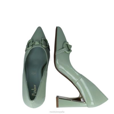 Menbur mujer antares 204L3462 zapato casual elegante verde