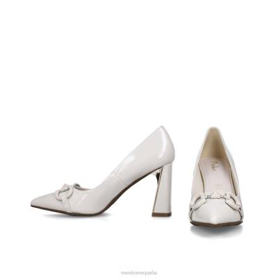 Menbur mujer antares 204L446 zapato casual elegante blanco