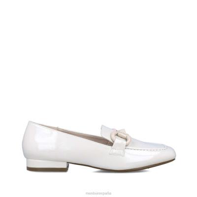 Menbur mujer antares 204L453 zapato casual elegante blanco