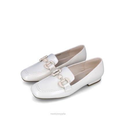 Menbur mujer antares 204L453 zapato casual elegante blanco