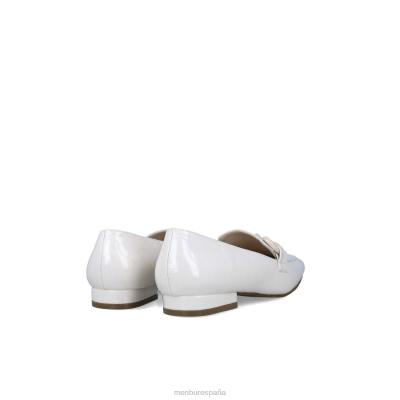 Menbur mujer antares 204L453 zapato casual elegante blanco