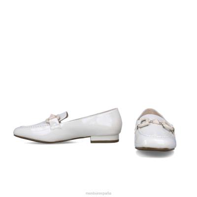 Menbur mujer antares 204L453 zapato casual elegante blanco