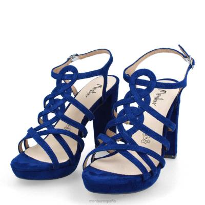 Menbur mujer anterselva 204L323 zapato casual elegante azul medio