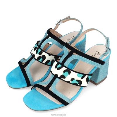 Menbur mujer antona 204L3566 zapato casual elegante azul claro