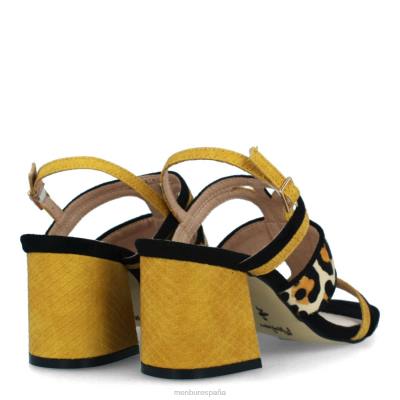 Menbur mujer antona 204L490 zapato casual elegante amarillo