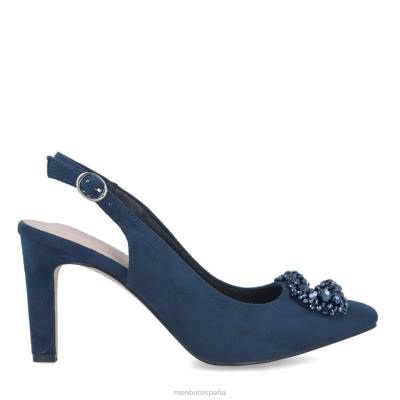 Menbur mujer antronapiana 204L3518 zapato casual elegante azul oscuro