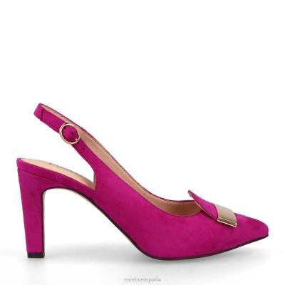 Menbur mujer anzano 204L3057 zapato casual elegante Violeta