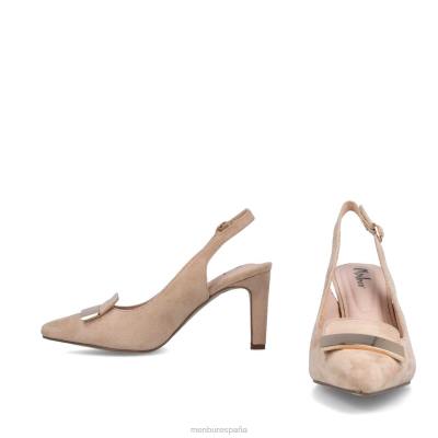 Menbur mujer anzano 204L3058 zapato casual elegante beige