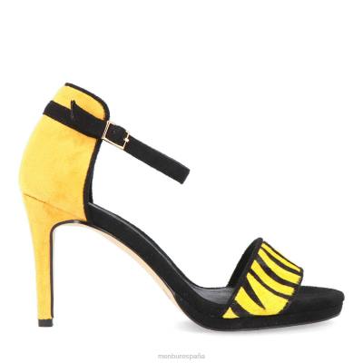 Menbur mujer archi 204L3291 zapato casual elegante amarillo