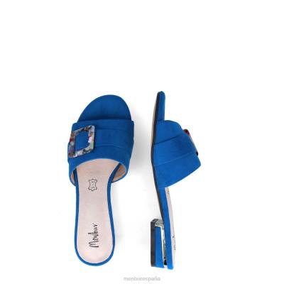 Menbur mujer ardor 204L279 zapato casual elegante azul medio