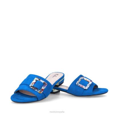 Menbur mujer ardor 204L279 zapato casual elegante azul medio