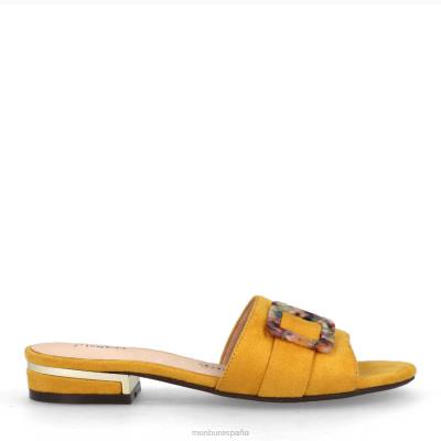 Menbur mujer ardor 204L3161 zapato casual elegante amarillo