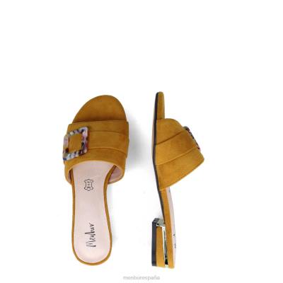 Menbur mujer ardor 204L3161 zapato casual elegante amarillo