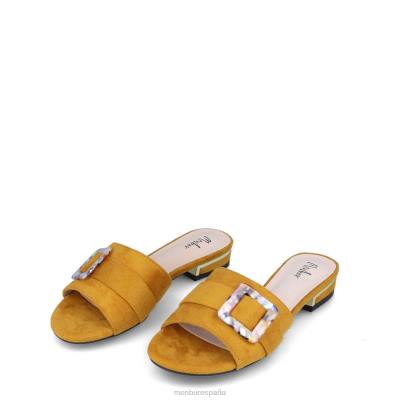 Menbur mujer ardor 204L3161 zapato casual elegante amarillo