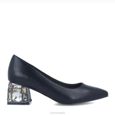 Menbur mujer arleta 204L3598 zapato casual elegante negro