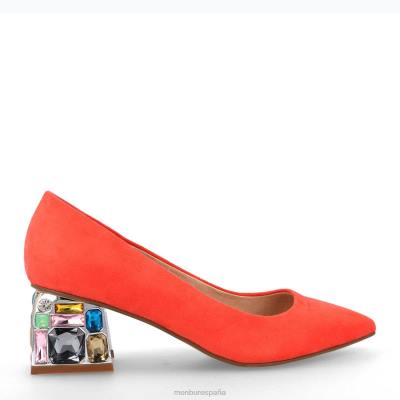 Menbur mujer arnoga 204L3360 zapato casual elegante coral