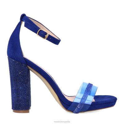 Menbur mujer arnone 204L211 zapato casual elegante azul medio