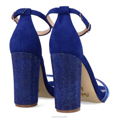 Menbur mujer arnone 204L211 zapato casual elegante azul medio