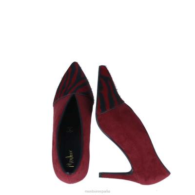 Menbur mujer arnone 204L3409 zapato casual elegante rojo