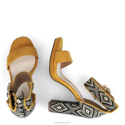 Menbur mujer arola 204L3037 zapato casual elegante amarillo