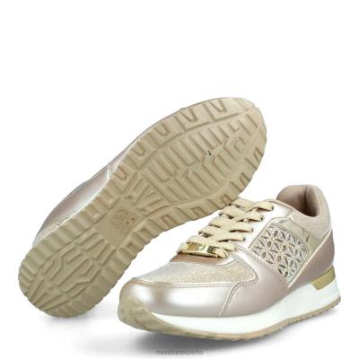 Menbur mujer asiático 204L3411 zapato casual elegante beige