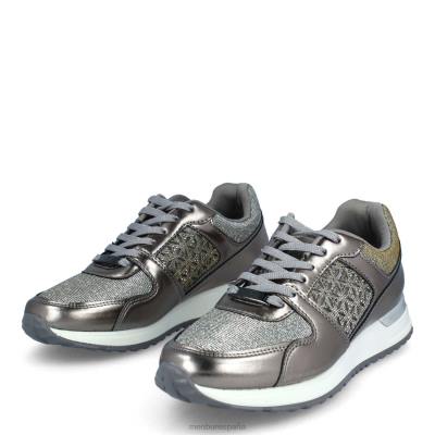 Menbur mujer asiático 204L415 zapato casual elegante gris