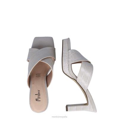 Menbur mujer bajo 204L3511 zapato casual elegante blanco