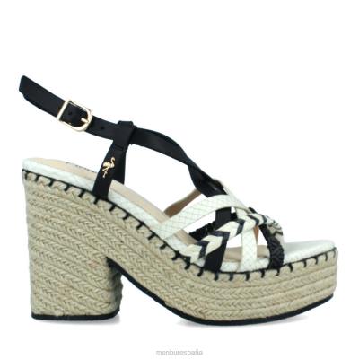 Menbur mujer balmuccia 204L249 zapato casual elegante negro