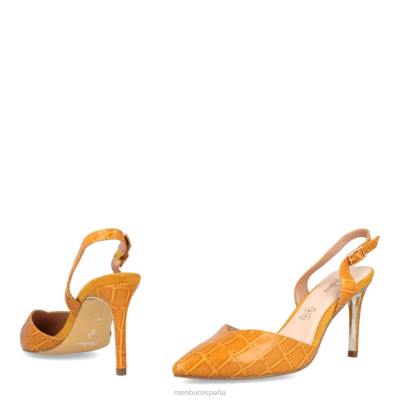 Menbur mujer baricella 204L3350 zapato casual elegante amarillo