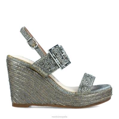 Menbur mujer barlassina 204L3531 zapato casual elegante gris