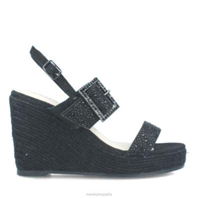 Menbur mujer barlassina 204L471 zapato casual elegante negro