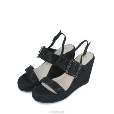 Menbur mujer barlassina 204L471 zapato casual elegante negro